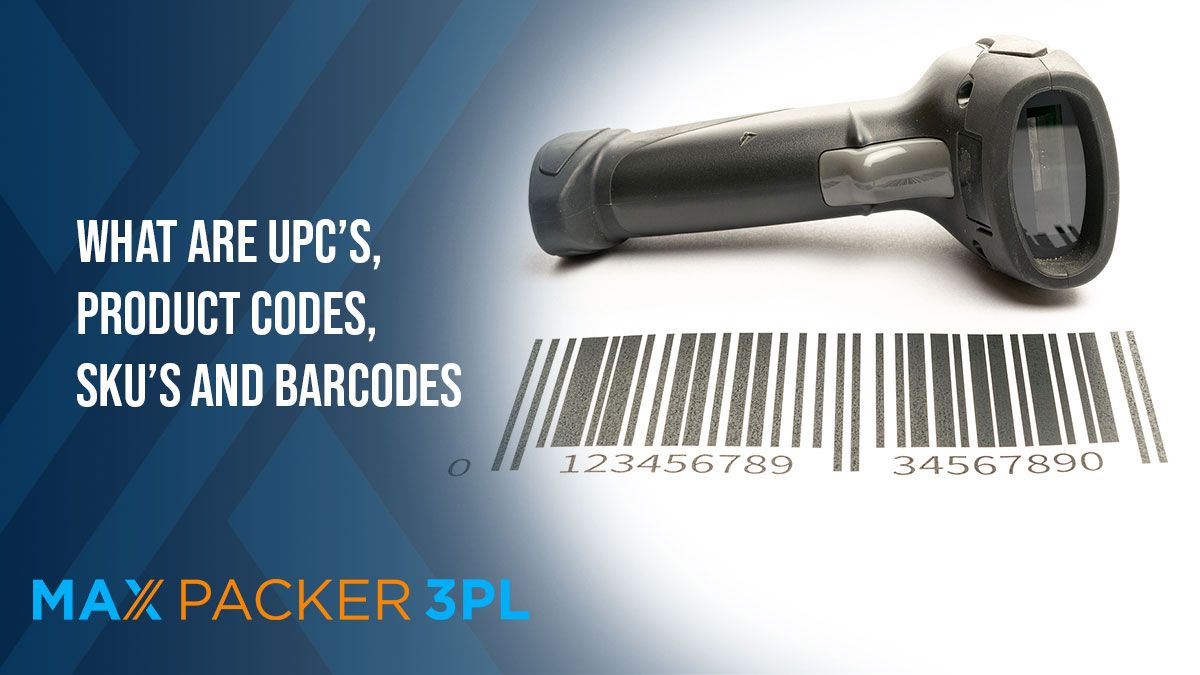 What Are Upcs Product Codes Skus And Barcodes Max Packer 3pl 7343